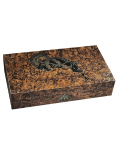Хьюмидор Elie Bleu Walnut Burl Billy Goat 110 сигар - купить в интернет-магазине Havana Smoke