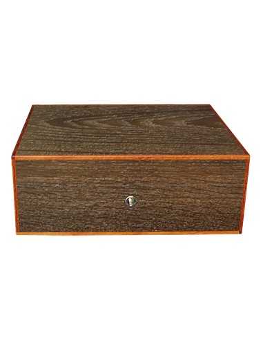 Хьюмидор ELIE BLEU Classic Smoked Oak with borders 75 сигар - купить в интернет-магазине Havana Smoke