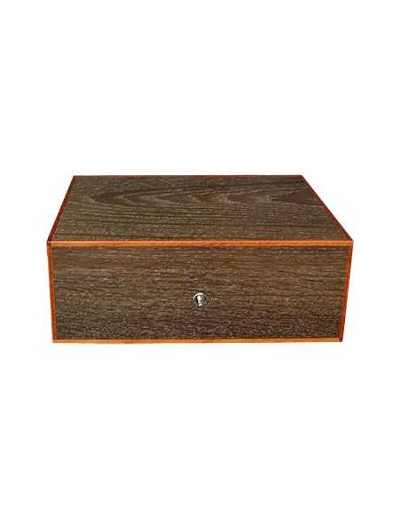 Хьюмидор ELIE BLEU Classic Smoked Oak with borders 75 сигар - купить в интернет-магазине Havana Smoke