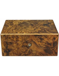 Хьюмидор Elie Bleu Classic Walnut Burl 100 сигар - купить в интернет-магазине Havana Smoke