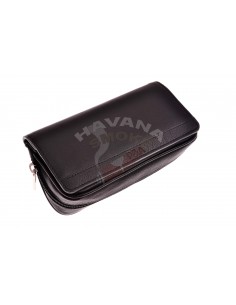 Сумка P&A для 2 трубок и табака 417ME-black - купить в интернет-магазине Havana Smoke