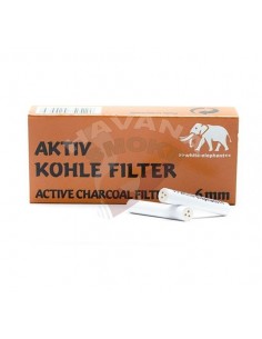 Фильтр Aktive Kohle 6 мм угольный 45 шт. - купить в интернет-магазине Havana Smoke