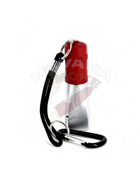 Зажигалка WENGER бензиновая FIDIS, красный, 24x21x85 мм - купить в интернет-магазине Havana Smoke