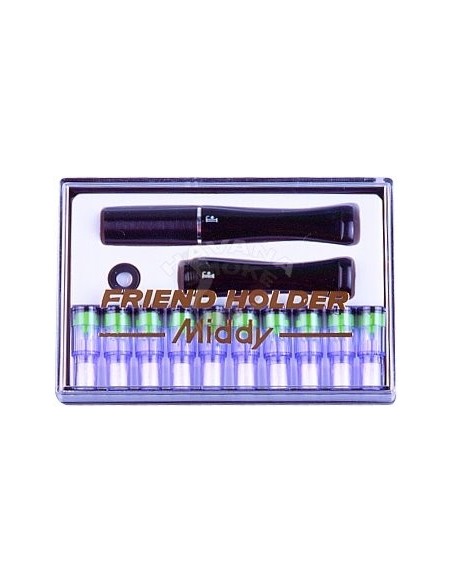 МУНДШТУК Friend Holder Middi brown 110/2 - купить в интернет-магазине Havana Smoke
