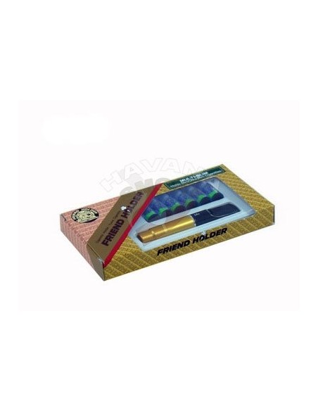 МУНДШТУК Friend Holder Multi slim gold 390 - купить в интернет-магазине Havana Smoke