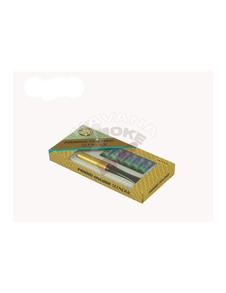 МУНДШТУК Friend Holder Slender-L gold 130 - купить в интернет-магазине Havana Smoke