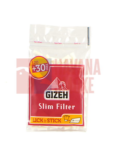 Сигаретные фильтры Gizeh Slim - купить в интернет-магазине Havana Smoke