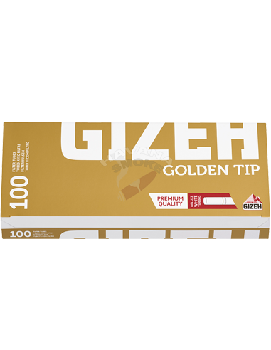 Купить Сиагретные гильзы Gizeh Golden Tip 100