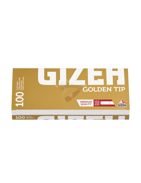 Сиагретные гильзы Gizeh Golden Tip 100 - купить в интернет-магазине Havana Smoke