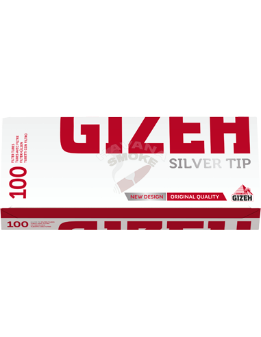 Купить Сиагретные гильзы Gizeh Silver Tip 100