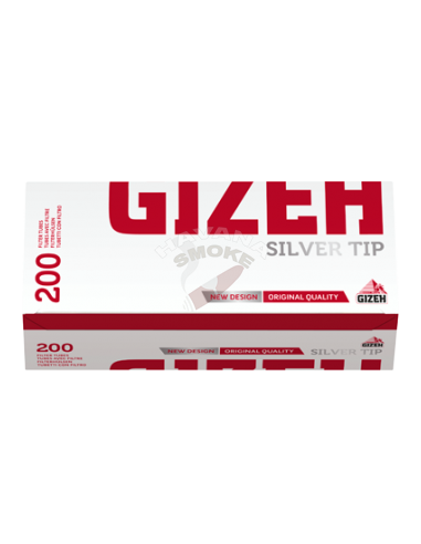 Купить Сиагретные гильзы Gizeh Silver Tip 200