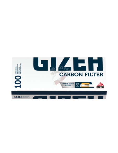 Сиагретные гильзы Gizeh Carbon Filter 100 - купить в интернет-магазине Havana Smoke