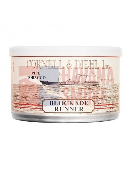 Табак Cornell & Diehl Tinned Blends Blockade Runner 57 гр. - купить в интернет-магазине Havana Smoke