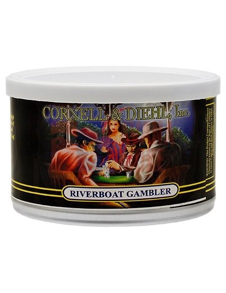 Табак Cornell & Diehl Tinned Blends Riverboat Gambler 57 гр. - купить в интернет-магазине Havana Smoke