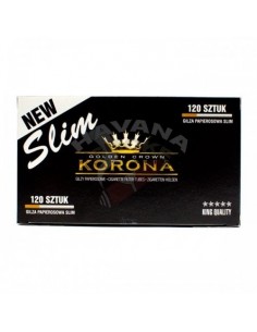 Сигаретные гильзы Korona Slim (120 шт.) - купить в интернет-магазине Havana Smoke