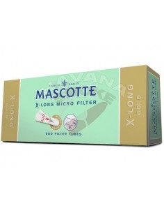 Сигаретные гильзы Mascotte X-Long Gold 200 шт - купить в интернет-магазине Havana Smoke