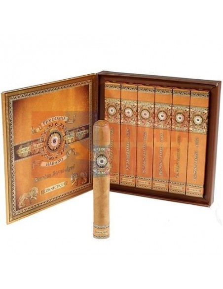 Perdomo Habano Bourbon Barrel-Aged Connecticut Gift Set - купить в интернет-магазине Havana Smoke