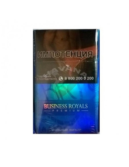 Business Royals - Premium с угольным фильтром(блок) - купить в интернет-магазине Havana Smoke