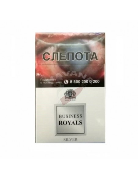 Business Royals - Silver(блок) - купить в интернет-магазине Havana Smoke