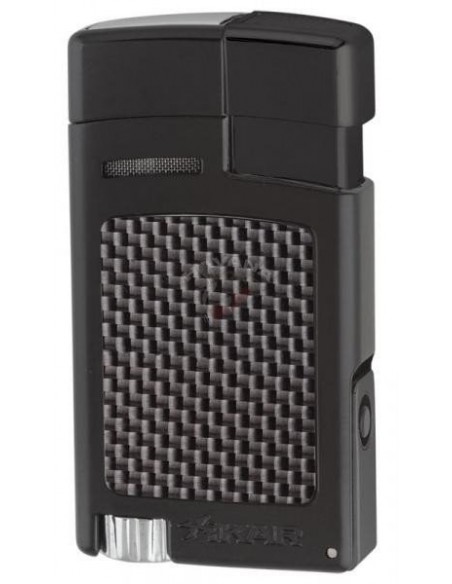Зажигалка Xikar 523 BKCF Carbon Fiber Black - купить в интернет-магазине Havana Smoke