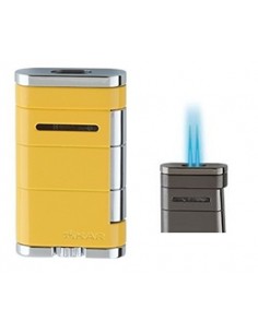 Зажигалка 533 YL Allume Double Yellow - купить в интернет-магазине Havana Smoke