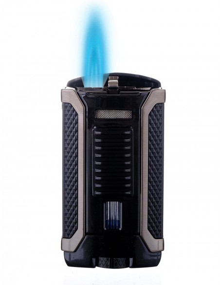 Зажигалка сигарная Colibri Apex, черный металлик LI410T1 - купить в интернет-магазине Havana Smoke
