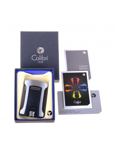 Зажигалка сигарная Colibri Daytona, хром LI770T3 - купить в интернет-магазине Havana Smoke