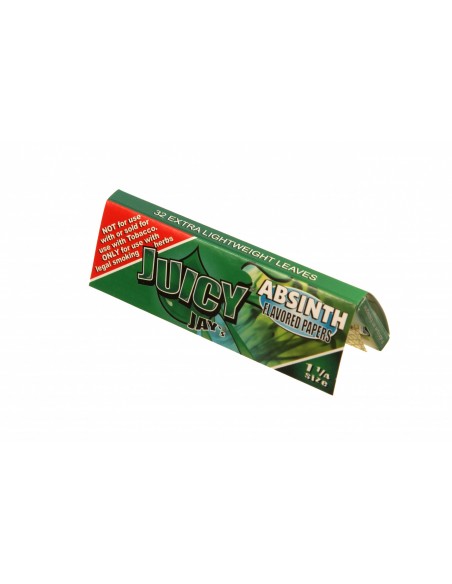 Папиросная Бумага  JUICY JAYS 1/4 Absinthe - купить в интернет-магазине Havana Smoke