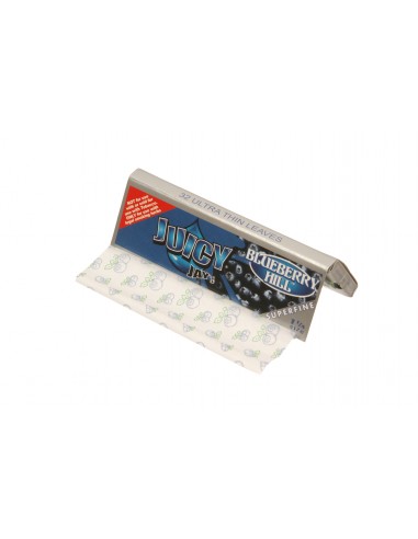 Папиросная Бумага  JUICY JAYS FINE 1/4 BlueBerry - купить в интернет-магазине Havana Smoke