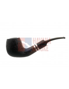 Трубка Barontini Novara черный бласт, 9 мм, форма 4 - купить в интернет-магазине Havana Smoke