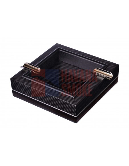 Пепельница настольная Gentili Carbon - купить в интернет-магазине Havana Smoke