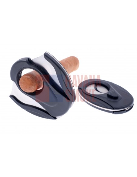 Гильотина Passatore типа Xikar, пластик, черная - купить в интернет-магазине Havana Smoke