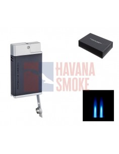 Зажигалка Porsche Design P3631/02 grey с пробойником - купить в интернет-магазине Havana Smoke