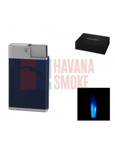 Зажигалка Porsche Design P3631/06 blue с пробойником - купить в интернет-магазине Havana Smoke