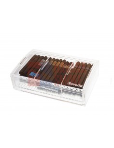 Акриловый хьюмидор Boveda на 75 сигар  - купить в интернет-магазине Havana Smoke