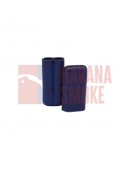 Футляр для сигар Recife Chesterfield Culture Blue Sea на 2 сигары - купить в интернет-магазине Havana Smoke