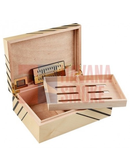 Хьюмидор Gurkha Art Deco Striped на 50 сигар - купить в интернет-магазине Havana Smoke