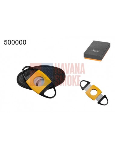 500000A *SALE* Гильотинка для сигар желтая/черная металл - купить в интернет-магазине Havana Smoke