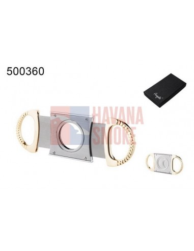 50036A Гильотинка для сигар хром/голд *SALE* - купить в интернет-магазине Havana Smoke