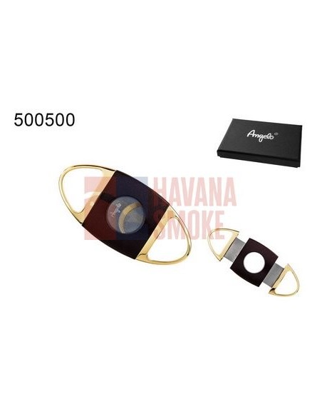 50050A Гильотинка для сигар черн/золото - купить в интернет-магазине Havana Smoke