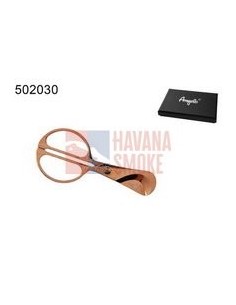 50203A Ножницы для сигар красное золото декор 11.5 см - купить в интернет-магазине Havana Smoke