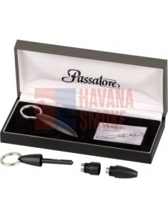 592752 Пробойник для сигар PASSATORE DUO алю блек - купить в интернет-магазине Havana Smoke