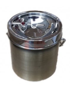 11535 Пепельница металлическая arched inwards латунь - купить в интернет-магазине Havana Smoke