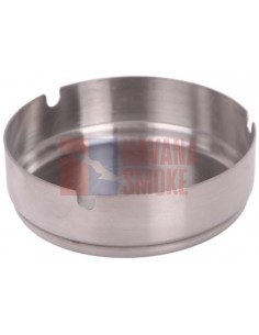 22010 Пепельница металлическая хром 10см - купить в интернет-магазине Havana Smoke