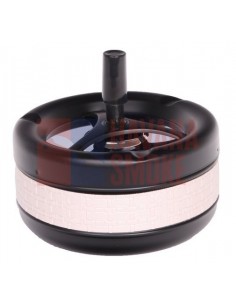 22365 Пепельница вращающаяся черная матоваяперламутр 130 мм *SUPERSALE* - купить в интернет-магазине Havana Smoke