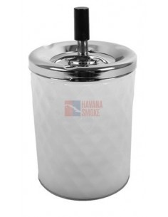 22415 Пепельница вращающаяся белая 110х205 мм - купить в интернет-магазине Havana Smoke