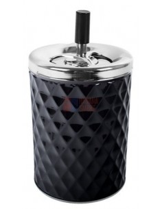 22416 Пепельница вращающаяся черная 110х205 мм - купить в интернет-магазине Havana Smoke