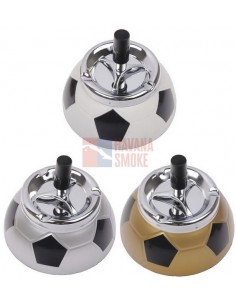 23197 Пепельница вращающаяся футбол набор 3 штуки (золотая,белая, серебристая) *SUPERSALE* - купить в интернет-магазине Havana Smoke