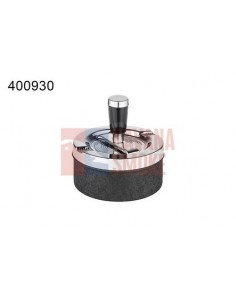 40093А Пепельница вращающаяся черная матовая 90 мм - купить в интернет-магазине Havana Smoke