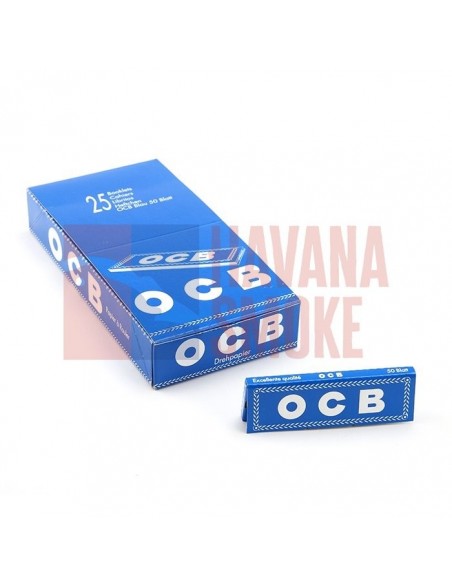 Сигаретная бумага OCB REGULAR BLUE (25пач х 50лист) OCBBLUE/40/25/L - купить в интернет-магазине Havana Smoke